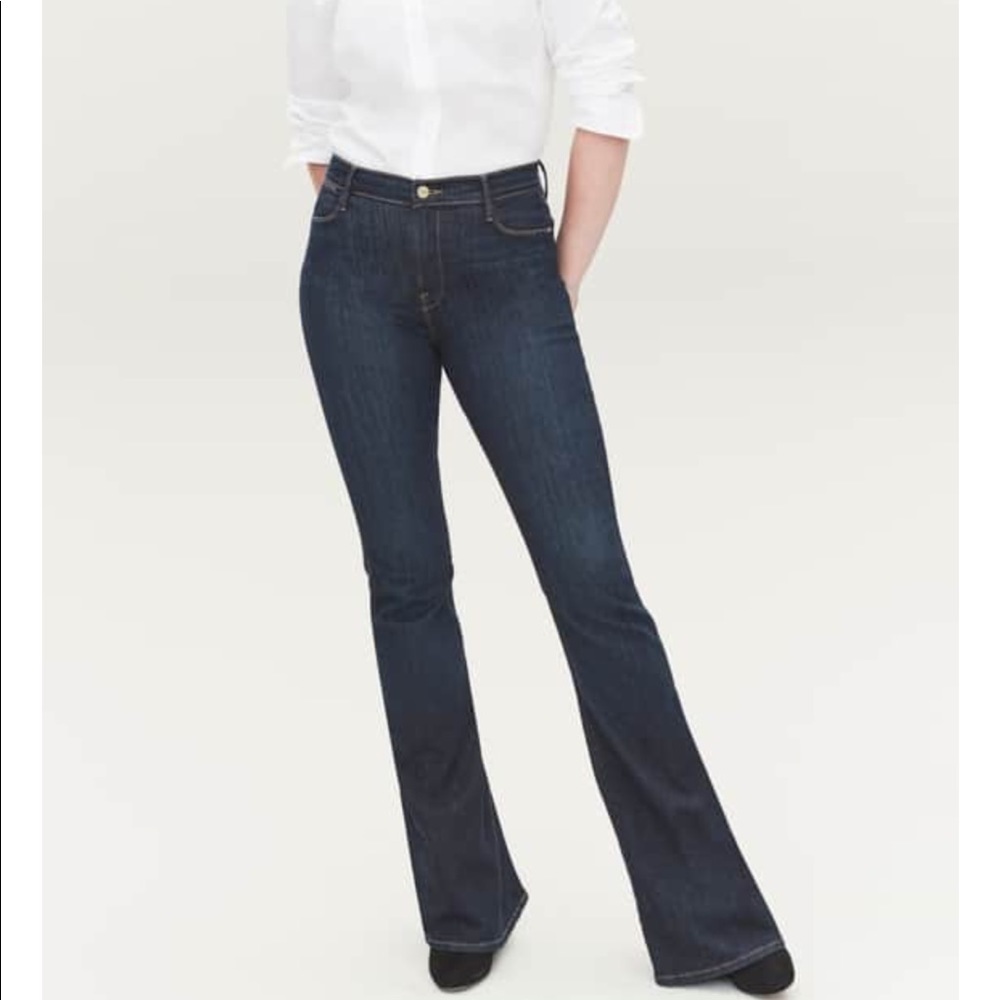 FRAME Denim Le High Flare Jeans NWT Size: 25